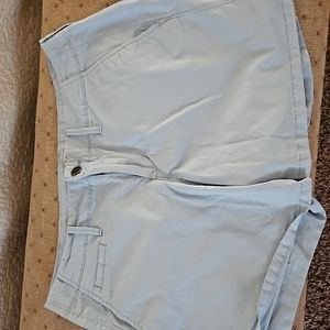 Womens light blue shorts